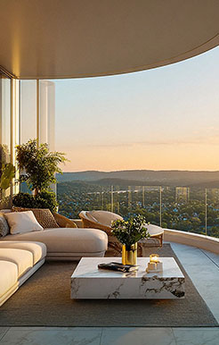 Living by the Lake — Serene waterfront lifestyle at Green World Towers